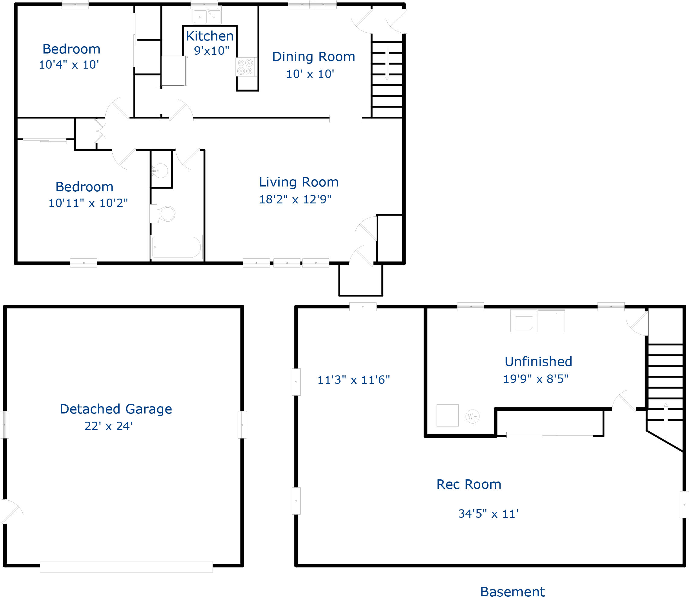 14 E Carroll Drive, Decatur, IL Floorplan